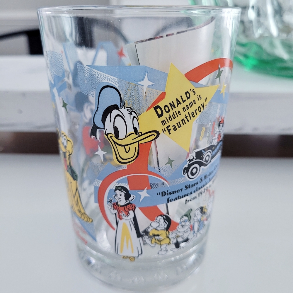Disney McDonald's Glass